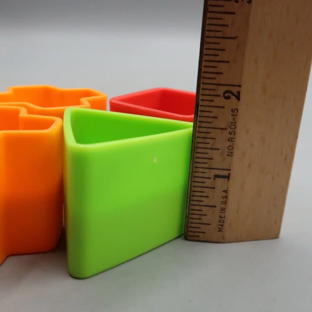 Fisher Price Baby's First Blocks Shape Sorter Colors Replacement Blocks Lot 13